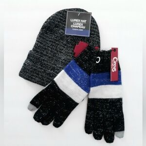 Circus Sam Edelman Knit Hat and Gloves Set